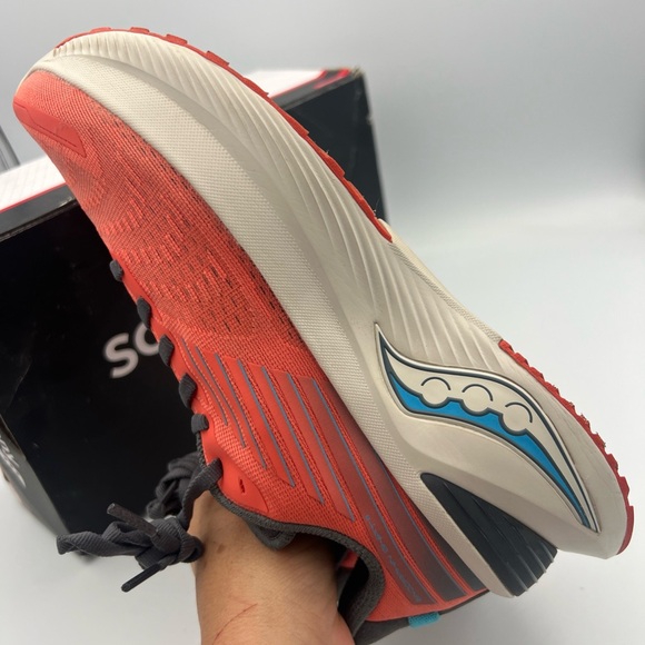 Saucony Endorphin Shift 3 Women’s Sneakers Size 8 Running Shoe Coral/Shadow - Picture 11 of 14